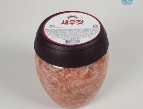 요즘 핫한 김정배명인 새우젓 2kg 가성비 좋은 제품