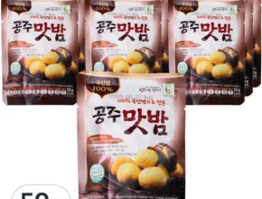 특가 농가애 국산밤으로 만든 공주맛밤 50g 30봉 추천