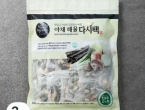 내돈내산 멸치해물 다시팩 320gX3팩 핫 아이템