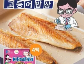 핫딜 잔가시까지 제거한 가시제거연구소 고등어밥상 노르웨이 순살고등어 4팩 총 3.2kg 핫 아이템