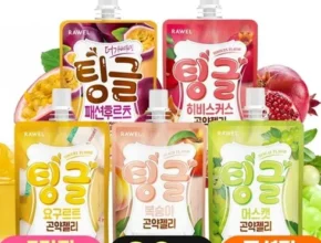 요즘 뜨는 곤약젤리5가지맛 핫 아이템